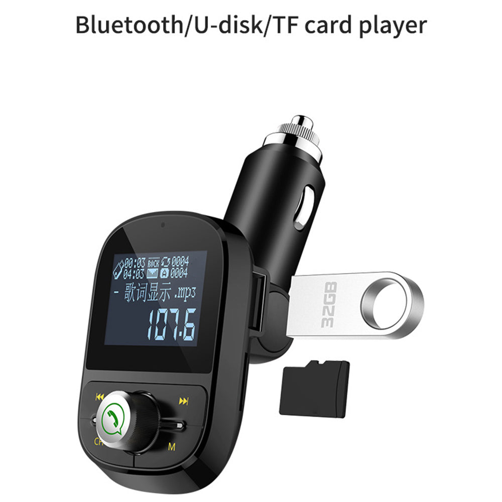 HY92 Car Bluetooth FM Transmitter Dual USB Fast Charger Car MP3 Player Car Kit Accessories with Song Lyrics Digital Display HY92 Car Bluetooth FM Transmitter Dual USB Fast Charger Car MP3 Player Car Kit Accessories with Song Lyrics Digital Display